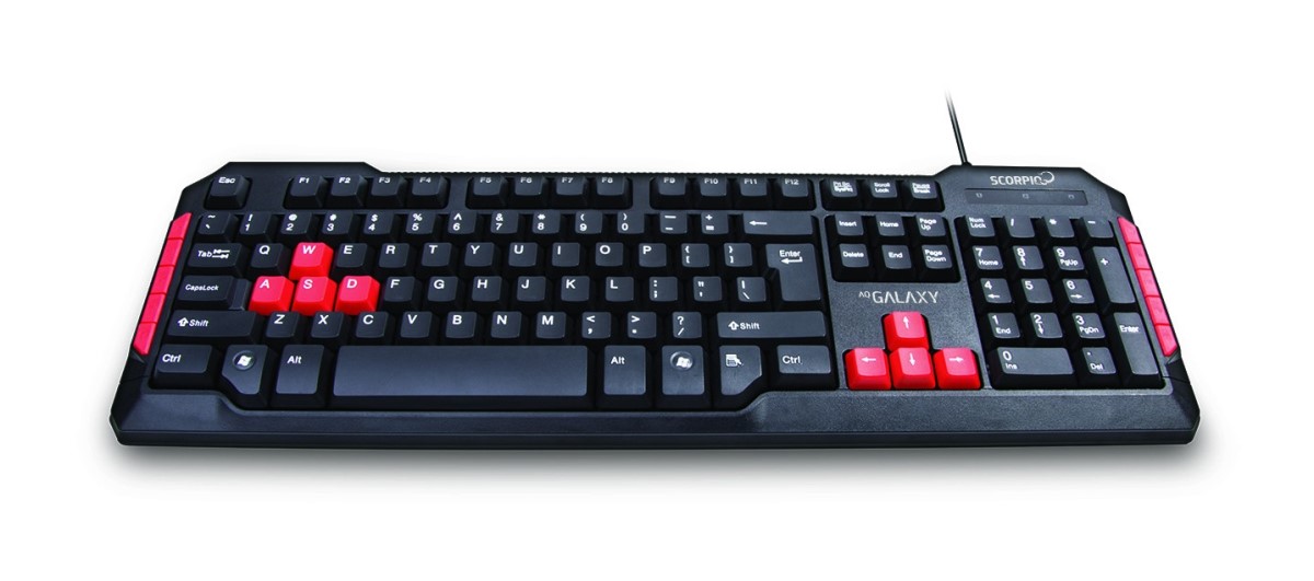 AQ Galaxy Scorpio GGK02SC herní klávesnice