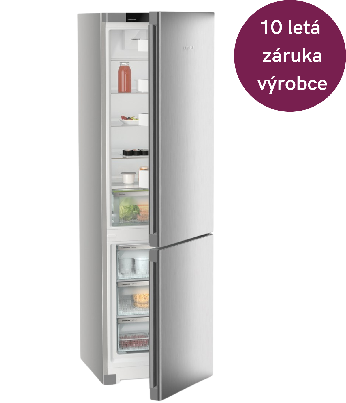 LIEBHERR KGNsf 57Va03 kombinovaná NoFrost chladnička
