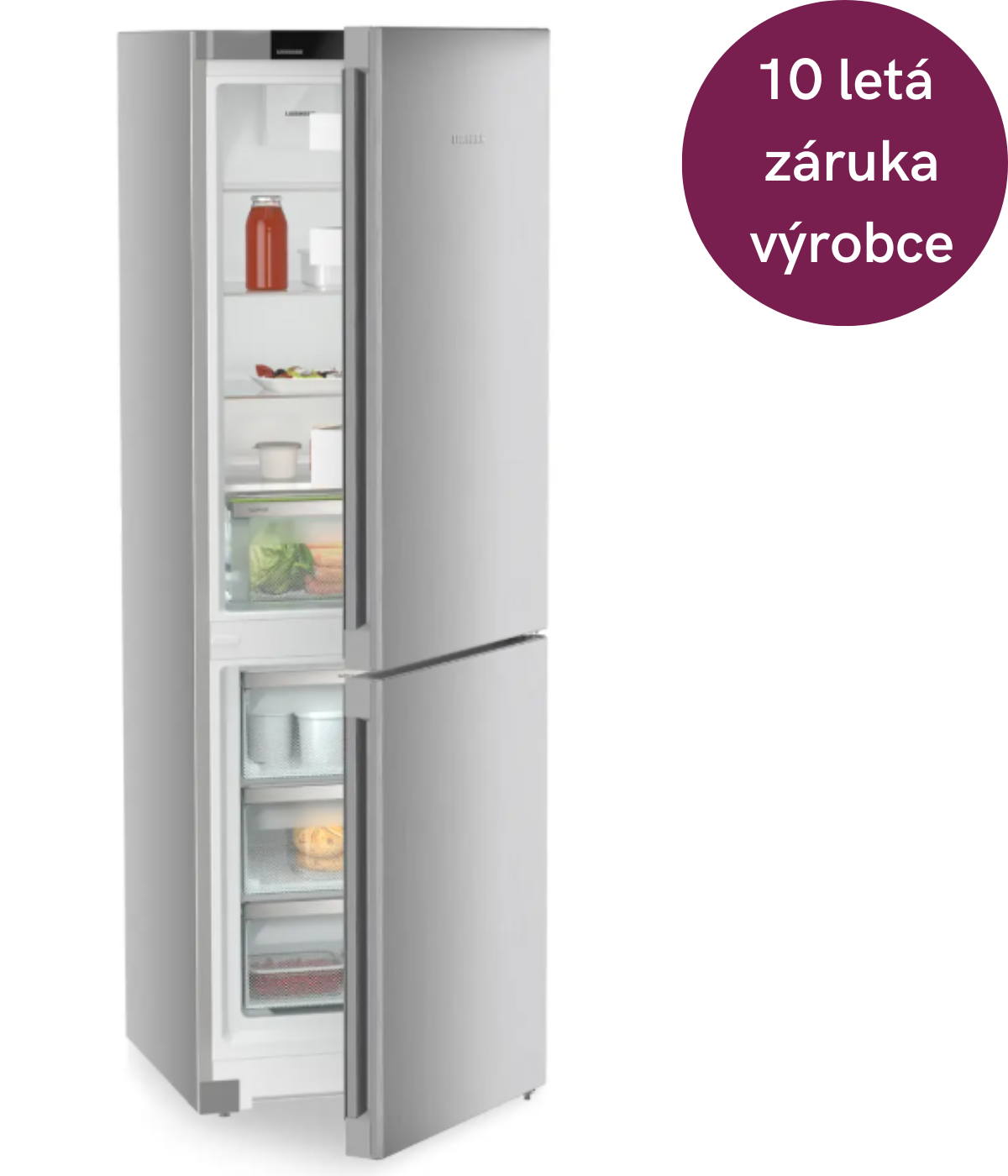 LIEBHERR KGNsf 52Vd03 Pure kombinovaná NoFrost chladnička