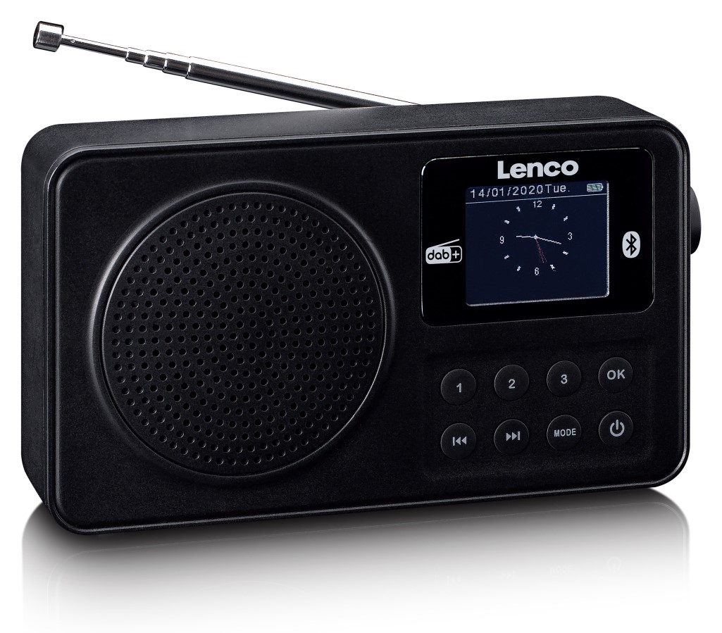 LENCO PDR-033BK rádio DAB+/FM