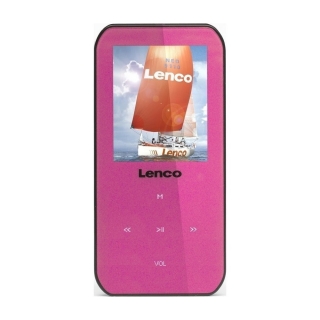 LENCO Xemio 655 MP3/MP4 přehrávač růžový