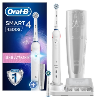ORAL-B Smart 4 4500S elektrický zubní kartáček 