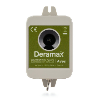 Deramax®-Aves ultrazvukový odpuzovač ptáků