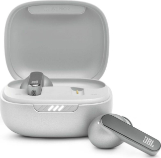 JBL Live PRO2 TWS Silver bluetooth sluchátka