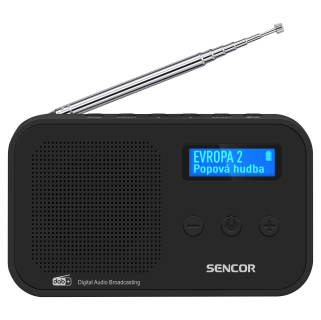 SENCOR SRD 7200 B digitální rádio DAB+/FM