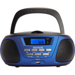 AIWA BBTU-300BL BOOMBOX CD/MP3/USB