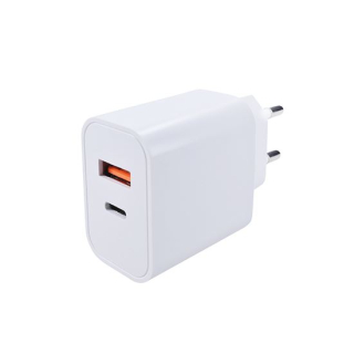 SOLIGHT DC71 Rychlonabíječka USB A+C 20W 