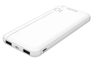 PHILIPS DLP1810NW/62 bílá Powerbanka 10000 mAh