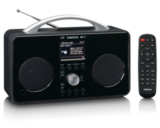 LENCO PIR-645BK internetové rádio s DAB+/FM/BT